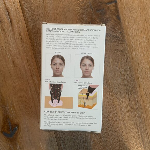 Spa Sciences MIO Diamond Tip Microdermabrasion Exfoliator & Pore Extractractor - Picture 7 of 12